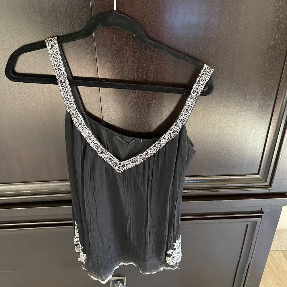 Elie Tahari Beaded Top